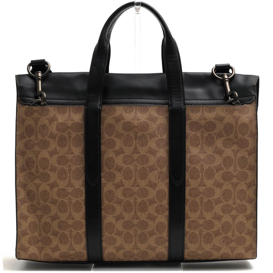 コーチ/COACH/39775 Metropolitan portfolio in signature canvas メトロポリタン ...