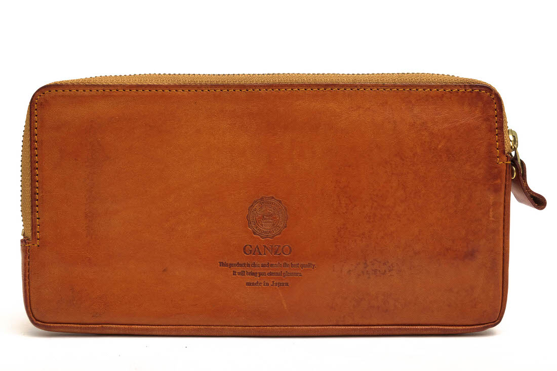 ガンゾ/GANZO/57152 Minerva Natural ミネルバナチュラル 長財布 【中古】