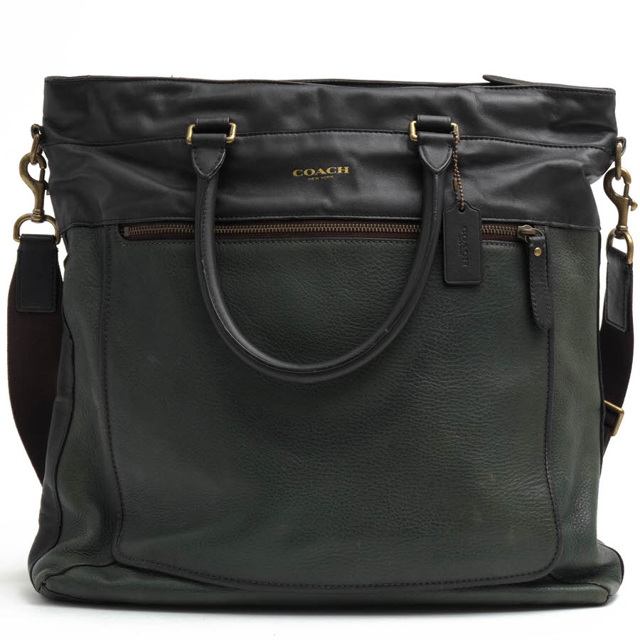 Rakuten - コーチ/COACH/F71337 ESSEX LEATHER HELMET BAG エセックス トートバッグ 【中古】
