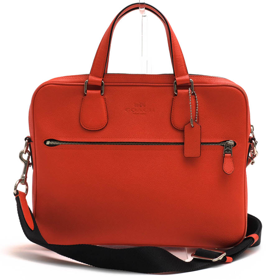 COACH レザー ビジネスバッグ レッド ZB0043 Coach Chelsea Jayden Red Patent Leather Satchel Shoulder Handbag