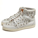 W~[`E/Jimmy Choo/Tokyo White Leather Trainers With Stars nCJbgXj[J[ yÁz