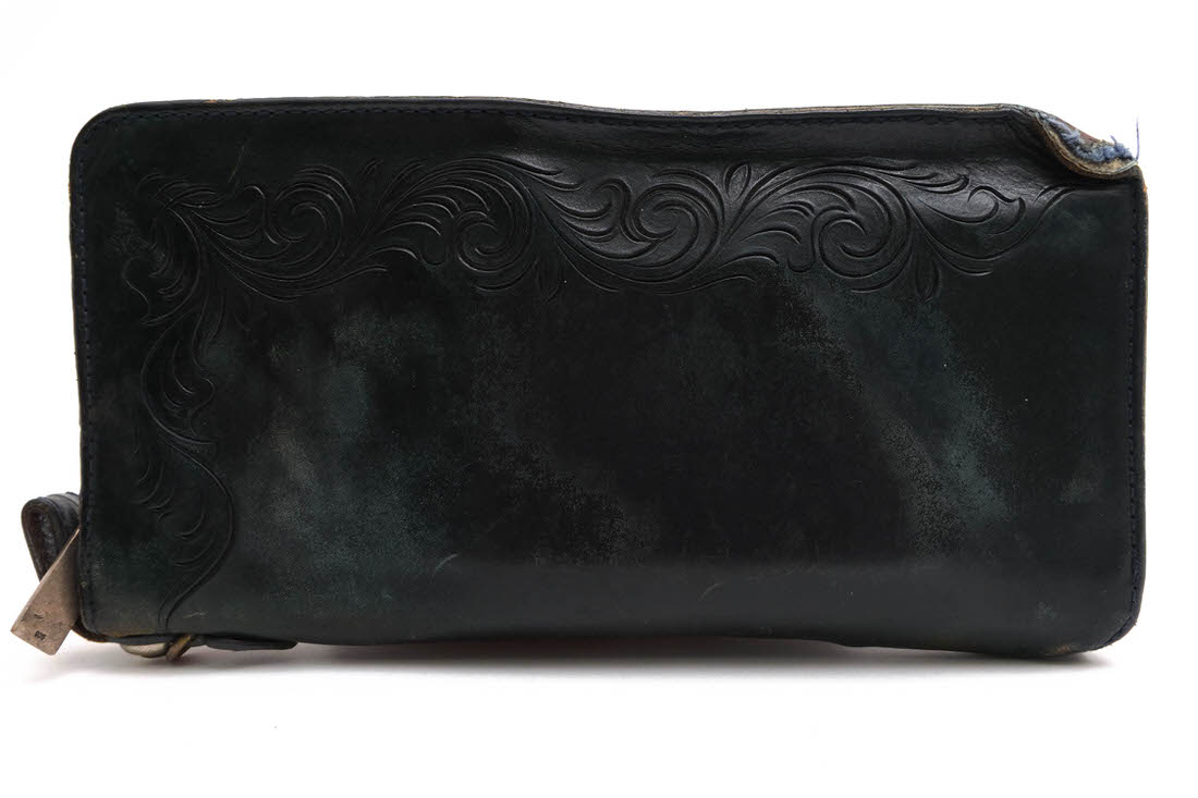 used☆SAMURAI CRAFT レザー 長財布 ウォレットチェーン付 サムライ