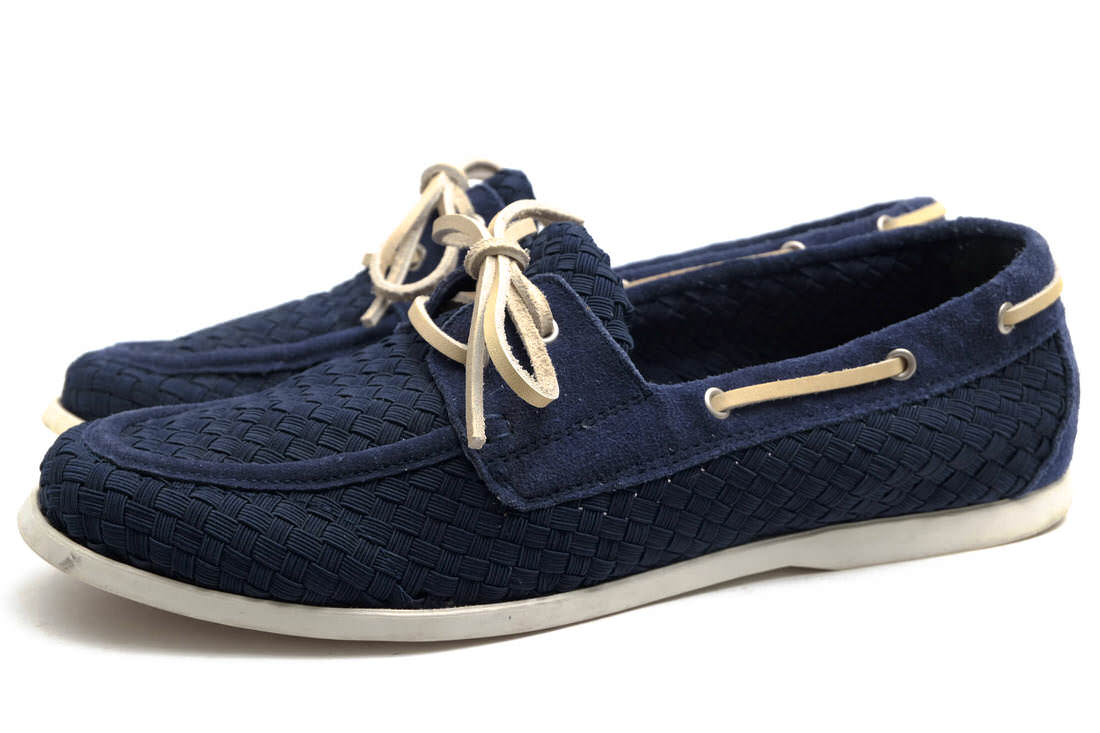 ジュンハシモト/junhashimoto/S92-RUB01 DECK SHOES デッキシューズ 【中古】