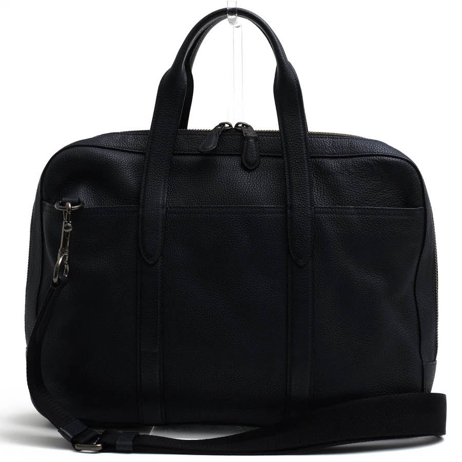 コーチ/COACH/72318 Metropolitan Soft Brief In Refined Pebble Leather メトロポリタン ソフト ブリーフ ビジネスバッグ 【中古】