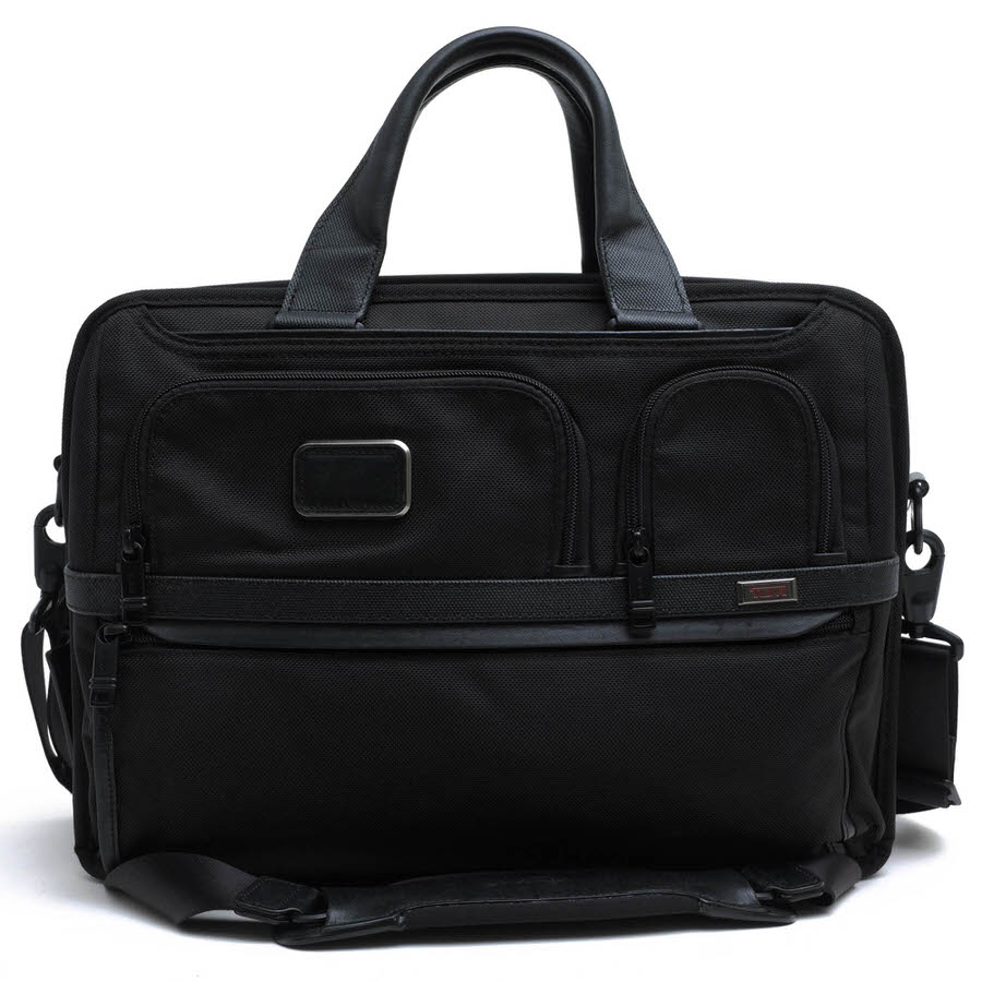 トゥミ/TUMI/2603141D3 ALPHA Expandable Organizer Laptop Brief アルファ エクスパンダブル・オーガナイザー・ラップトップ・ブリーフ ビジネスバッグ 【中古】