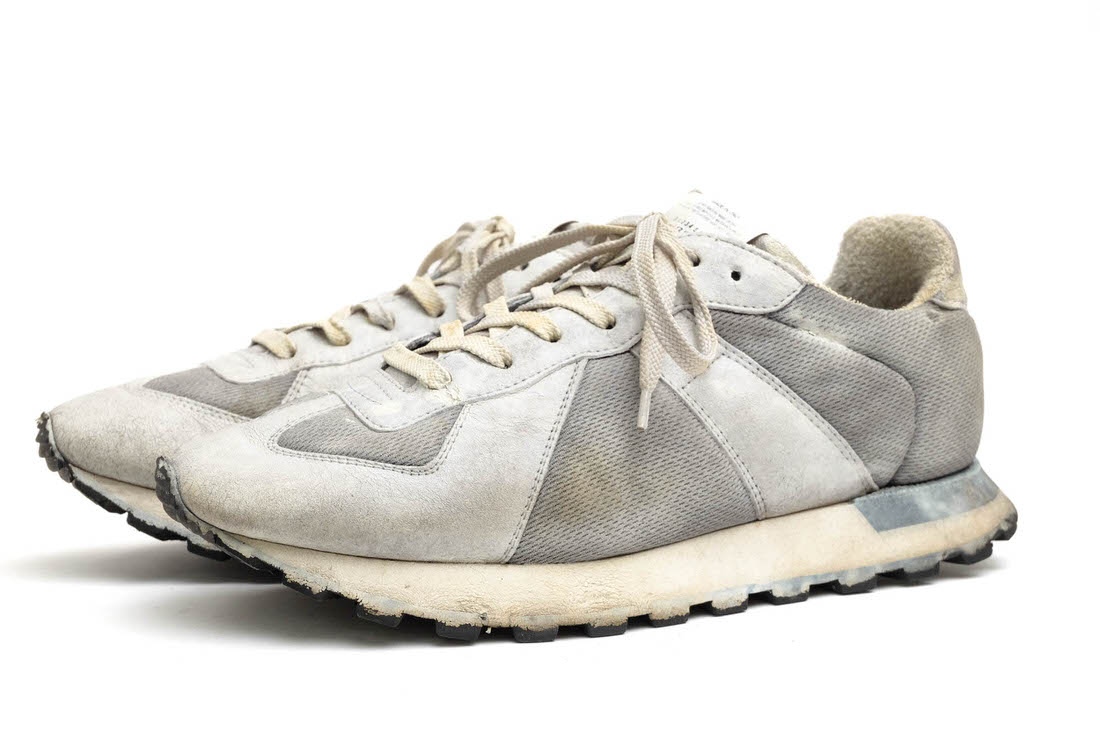 Rakuten - マルタンマルジェラ マルジェラ/Maison Martin Margiela/S57WS0242 P1873 MMM Replica Runner ローカットスニーカー 【中古】