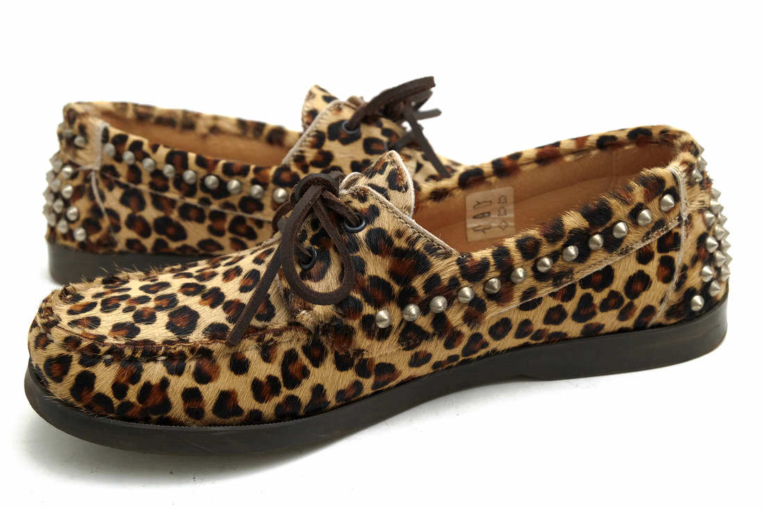 ��˥ե����२�����ڥ����/uniform experiment/UE-140138 STUDS DECK SHOES �ǥå����塼�� ����š�