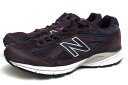 BRANDINGの全商品で利用可↓↓1%OFFクーポン↓↓NEW BALANCE / ニューバランスNEW BALANCE ニューバランス ローカットスニーカー M990EP4 ピッグスキン商品説明1906年にボストンで誕生したNewBalance（ニューバランス）。社名の由来は、履いた人に"新しい(new)バランス(balance)感覚をもたらすことによる。元々は矯正靴や扁平足を直すアーチサポートインソールの製造メーカーだった。その卓越したノウハウは「この世で最も足を知っているスニーカー」と形容されるほどです。履き心地を優先する大人のイメージがあるからか、逆に今、若者の間でも話題になり、シンプルなデザインと豊富なカラーバリエーションで人気です。高い機能性とデザイン性を併せ持つ一部のモデルを中心に、コアなファンが存在する。ニューバランスのヘリテイジシリーズであり、1982年に発表されたUSA製990シリーズのモデル「990v4」。ピッグスキンスエード素材でアッパーを全体的にトーナルカラーに仕上げた大人仕様のデザインです。商品詳細◆ブランド名　NEW BALANCE◆サイズ表記　US9.5◆日本サイズ参考　約27.5cm◆サイズ詳細　アウトソール靴底全長 約31cm、アウトソール靴底幅 約11.5cm、ヒール 約4cm◆型番　M990EP4◆生産国　USA◆素材　上質な革 スエードレザー◆素材詳細　ピッグスキンスエード◆色　パープル 紫◆商品状態　中古品-良い◆備考　ELDERBERRY