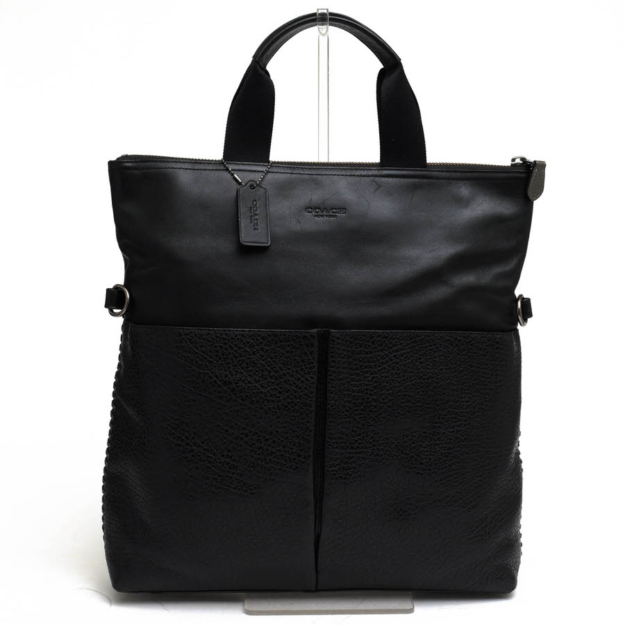 コーチ/COACH/F37750 Charles Foldover Tote チャールズ フォールドオーバー トートバッグ 【中古】