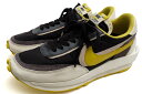 ナイキ/NIKE/DJ4877-001 LD Waffle Black Sail-Dark Grey-Bright Citron LDワッフル ローカットスニーカー 【中古】