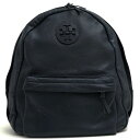 トリーバーチ/TORY BURCH/40850 Pebbled Leather Zip Around Backpack リュック 【中古】