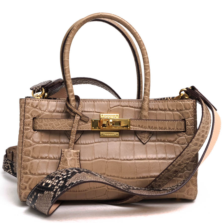 ココセリュックス ゴールド/COCOCELUX GOLD/206DA0216 ハンドバッグ 【中古】(4)