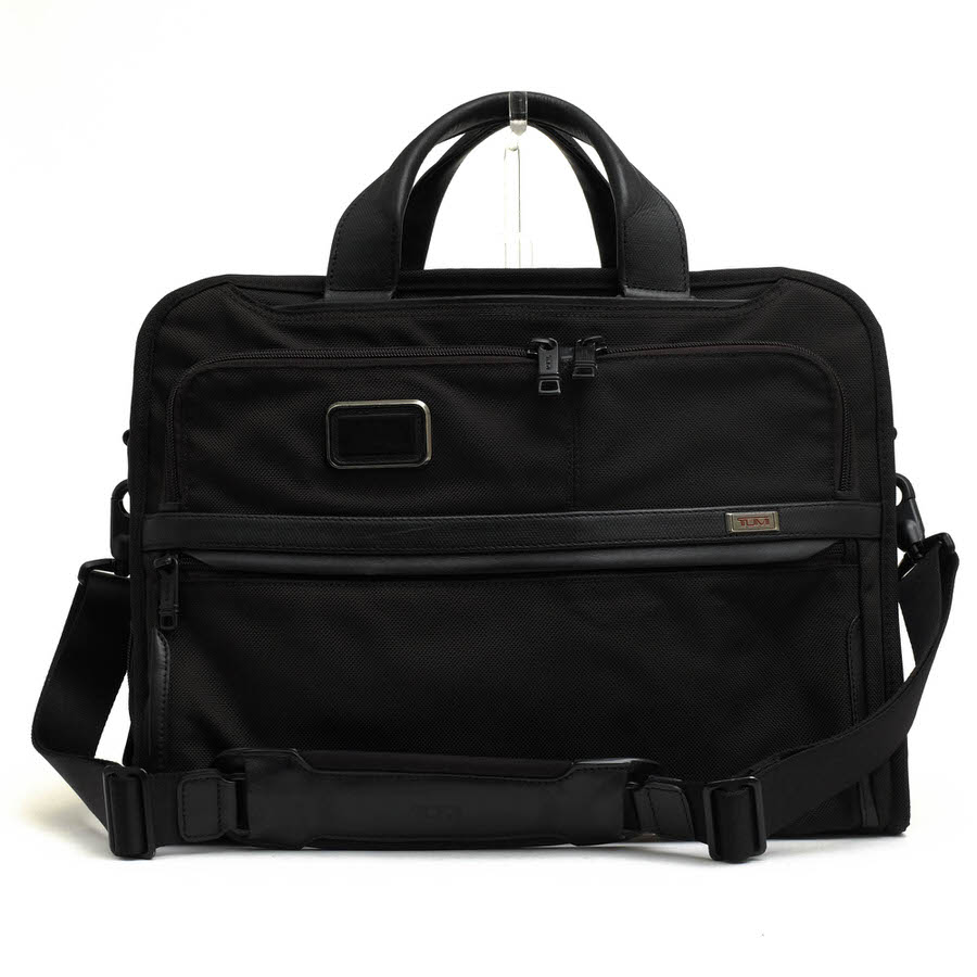 TUMI - トゥミ/TUMI/2603108D3 Alpha 3 Organizer Portfolio Brief アルファ3 オーガナイザー・ポートフォリオ・ブリーフ ビジネスバッグ 【中古】
