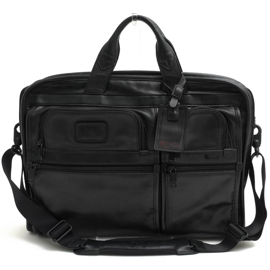 TUMI - トゥミ/TUMI/96114D2 ALPHA2 COMPACT LARGE SCREEN LAPTOP BRIEF ビジネスバッグ 【中古】