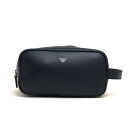 アルマーニ/EMPORIO ARMANI/Y4R257 YAQ2E BEAUTY PICCOLO VITELLO STAMPATO BEAUTY CASE セカンドバッグ/クラッチバッグ 【中古】