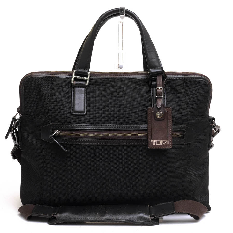 トゥミ/TUMI/68216DE BEACON HILL BRANCH SLIM LAPTOP BRIEF ビーコンヒル ブランチ スリムラップ トップブリーフ ビジネスバッグ 【中古】