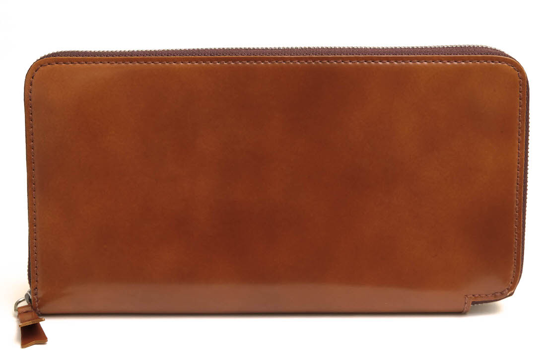 アーツアンドクラフツ/ARTS＆CRAFTS/CORDOVAN ACC ROUND-ZIP LONG WALLET 長財布 【中古】