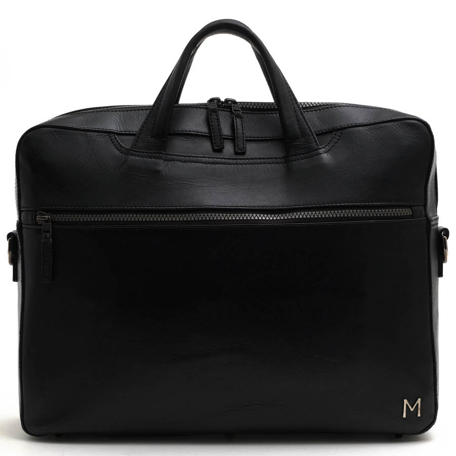 マザーハウス/MOTHERHOUSE/BLACK SERIES Single Compartment Business ブラックシリーズ ビジネスバッグ 【中古】