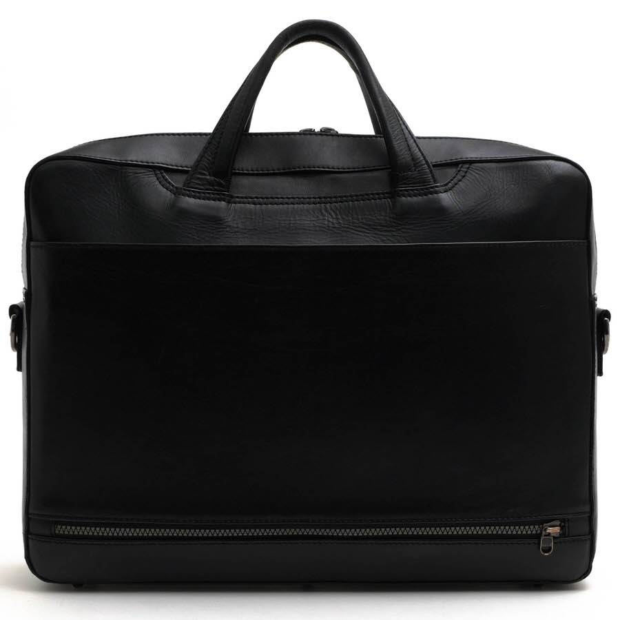 マザーハウス/MOTHERHOUSE/BLACK SERIES Single Compartment Business ブラックシリーズ ビジネスバッグ 【中古】 2