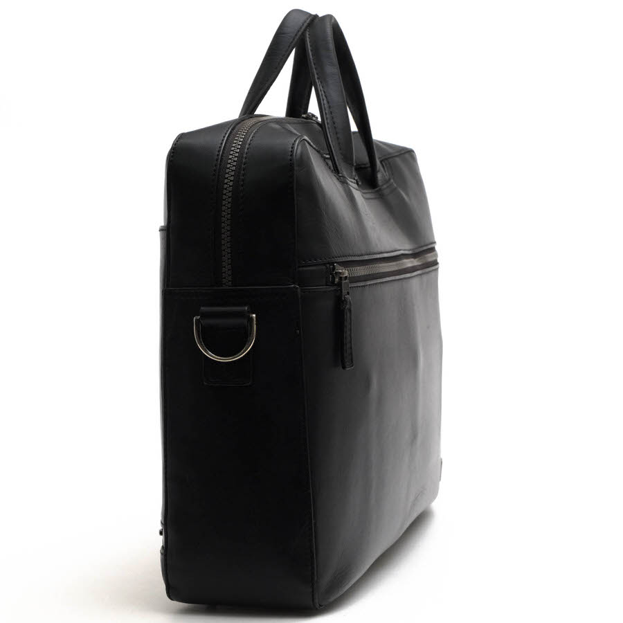 マザーハウス/MOTHERHOUSE/BLACK SERIES Single Compartment Business ブラックシリーズ ビジネスバッグ 【中古】 3
