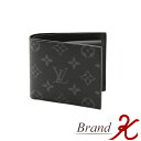 ルイヴィトン モノグラム財布（メンズ） 浜町店【LOUIS VUITTON/ルイ・ヴィトン】モノグラム エクリプス　ポルトフォイユ　マルコ NMM62545　折財布　 財布　ブラック　LV メンズ　ルイヴィトン【新古品・未使用品】【送料無料】楽天