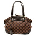 【本物保証】LOUIS VUITTON ルイ・ヴィトン ヴェローナPM N41117 ダミエ エベヌ ショルダーバッグ レディース 送料無料 【中古品】