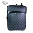 ヴィトン ダミエ グラフィット ぺガス55 N23299 キャリーケース スーツケース ブラック系 付属品 LOUIS VUITTON ◆ 【中古】