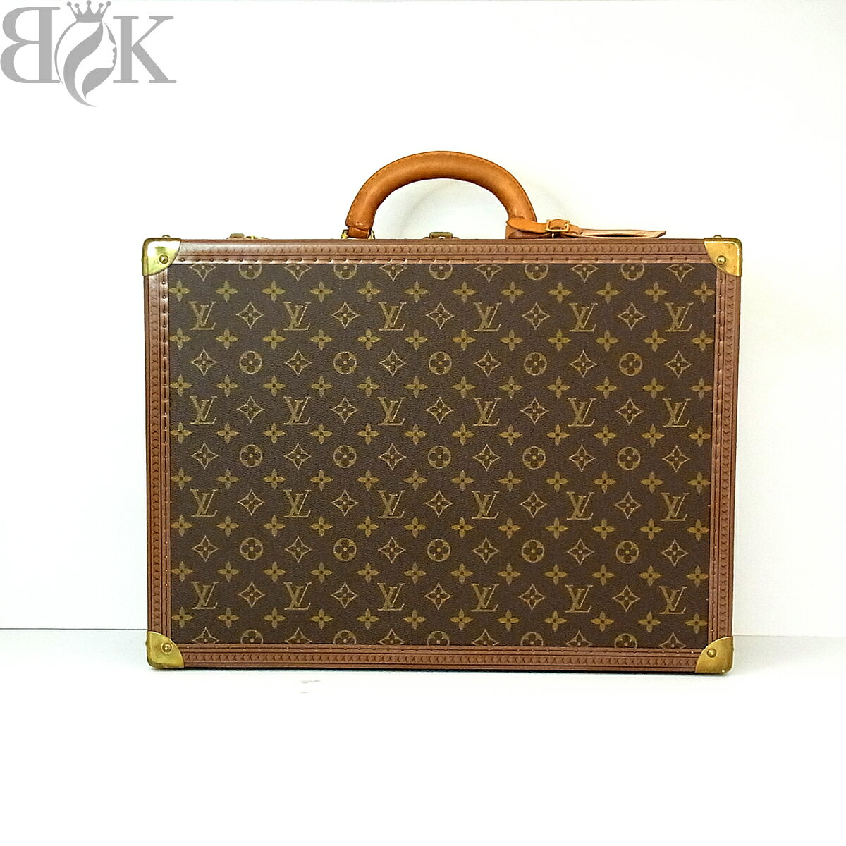 ヴィトン ビステン50 M21328 トランクケース 旅行カバン モノグラム 鍵付き LOUIS VUITTON ∞【中古】