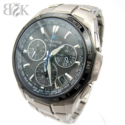 カシオ オシアナス OCW-S1000 電波ソーラー 腕時計 OCEANUS CASIO 稼働品 ∞【中古】 カシオ オシアナス OCW-S1000 電波ソーラー 腕時計 OCEANUS CASIO 稼働品 ∞【中古】