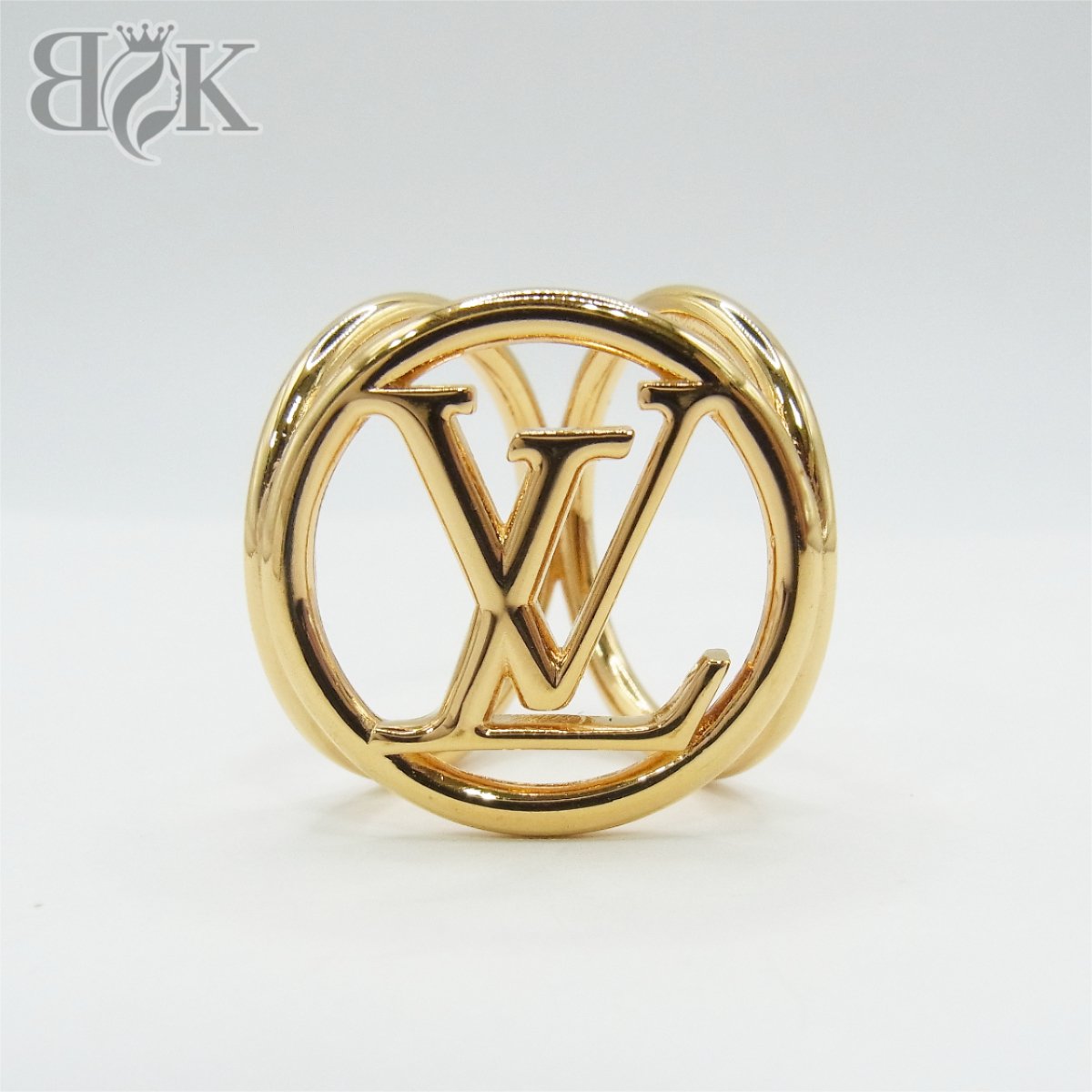 ルイヴィトン M64289 ビジューフラール ルイーズ スカーフリング ゴールドカラー スカーフ留め LOUISVU..