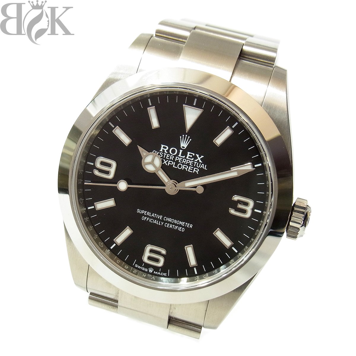 極美品 ロレックス エクスプローラー40 224270 2024年3月ギャラ メンズ 腕時計 自...