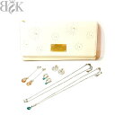 美品 スワロフスキー ネックレス ピアス イヤリング 長財布 計6点まとめ 色石 シルバーカラー SWAROVSKI 〓 【中古】