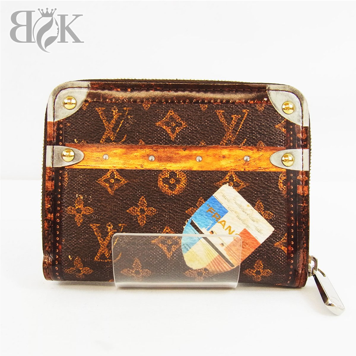 ヴィトン コインケース タイムトランク モノグラム ジッピー コイン 小銭入れ M63834 LOUIS VUITTON■【中古】