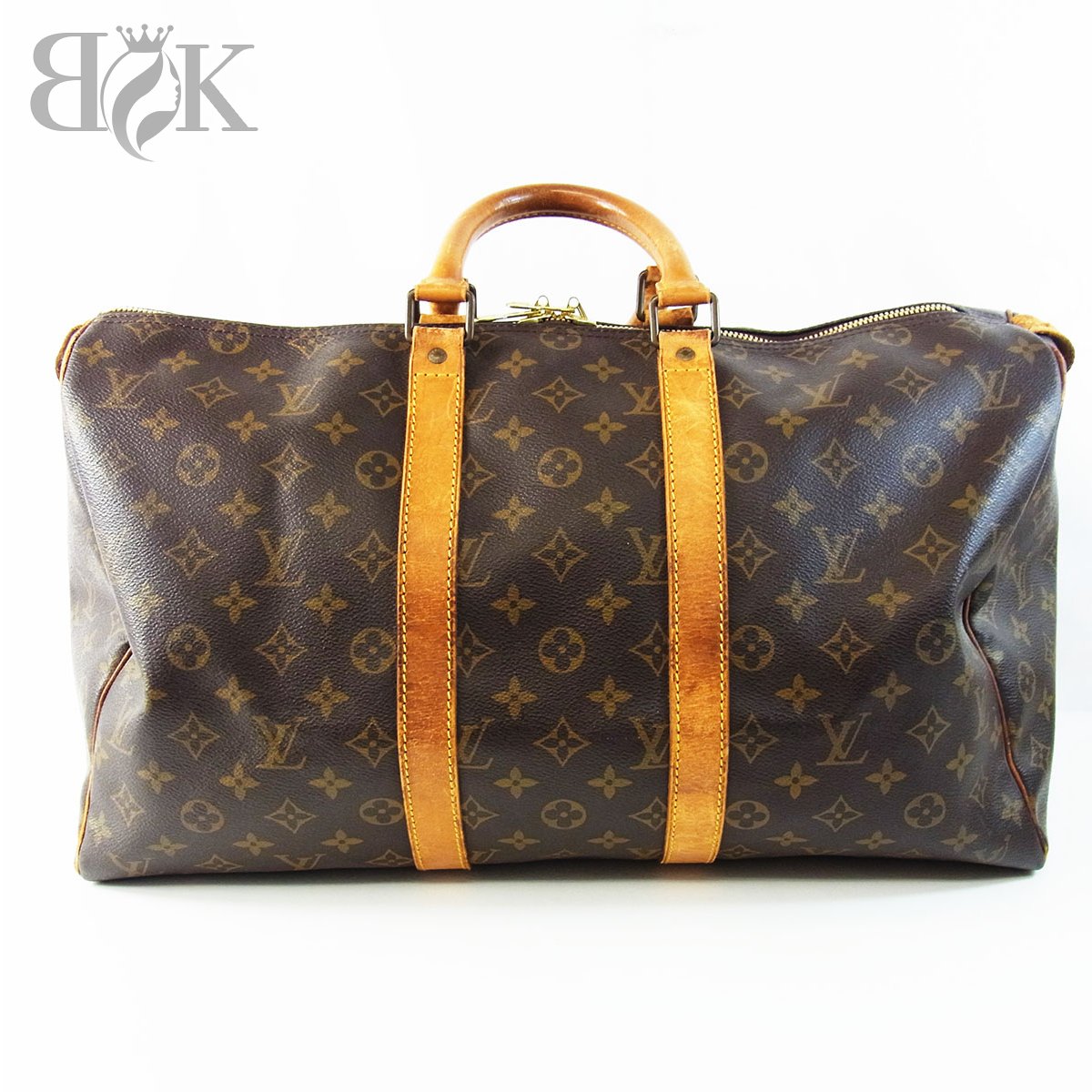 ヴィトン キーポル45 M41428 モノグラム ボストンバッグ 旅行鞄 SP0960 LOUIS VUITTON ■【中古】