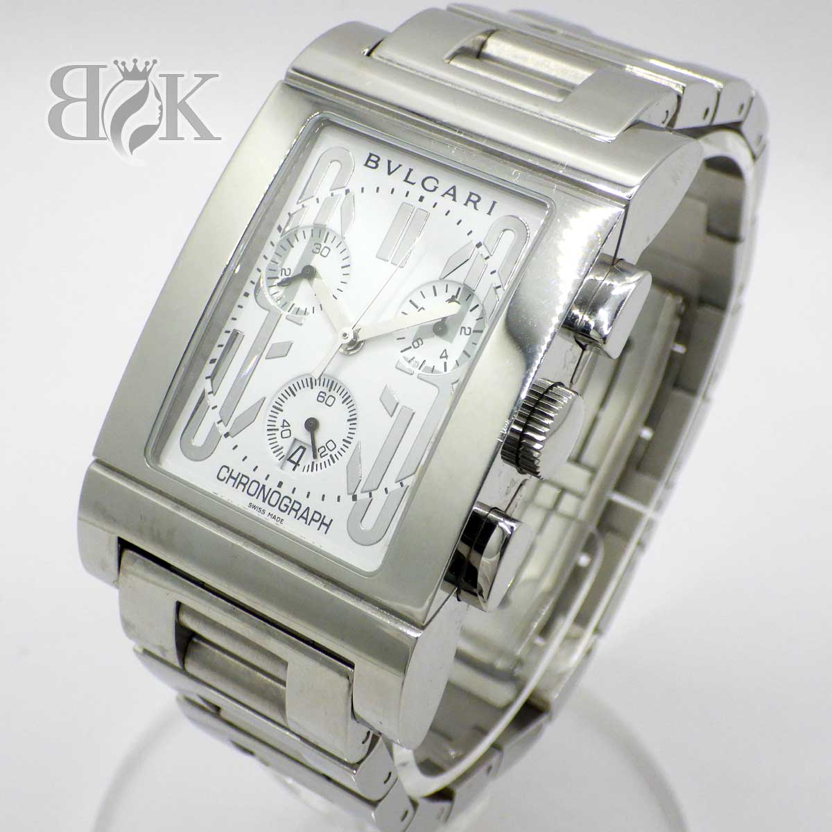 BVLGARI Rettangolo 自動巻き 時計 楽天市場】ブルガリ レッタンゴロ(駆動方式(腕時計)自動巻き