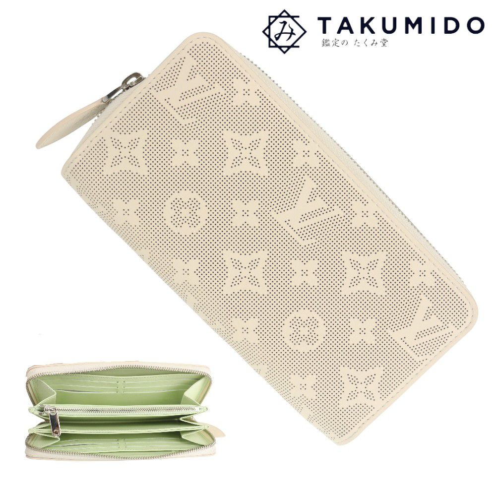 ルイヴィトン ラウンドファスナー長財布 ジッピーウォレット M83029 中古 モノグラム マヒナ クオーツ レザー LOUIS VUITTON 【中古】 | ファッション ブランド小物 ユニセックス ロングウォレット ビトン LV サイフ Aランク