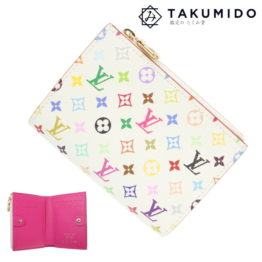 ルイヴィトン LV×TM コンパクトウォレット ポルトフォイユ リサ M27736 未使用 モノグラム マルチカラ..