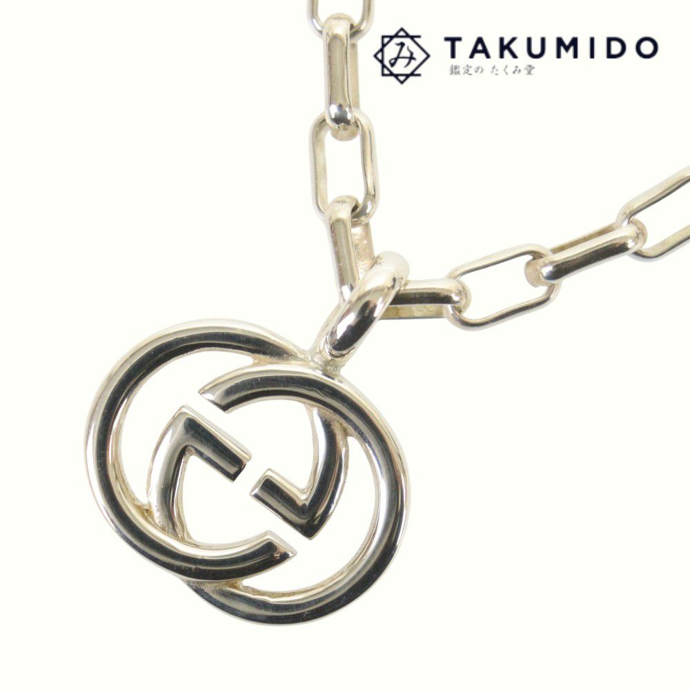 楽天市場】グッチ gucci インターロッキングg ネックレス ag925 silver