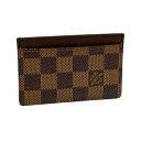 LOUIS VUITTON ルイヴィトン ダミエ ポルト カルト サーンプル パスケース・名刺入れ 定期入れ N61722 カードケース メンズ 【中古】