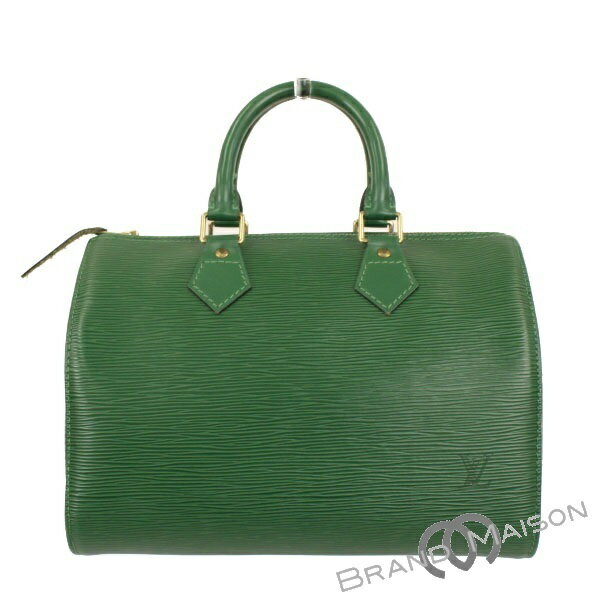 Aランク ルイ・ヴィトン スピーディ25 M43014 エピ グリーン レディース ハンドバッグ ボストンバッグ LOUIS VUITTON green 【中古】