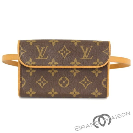 Aランク ルイ・ヴィトン ポシェットフロランティーヌ M51855 モノグラム ショルダーバッグ ポーチ レディース LOUIS VUITTON ブラウン Aランク ルイ・ヴィトン ポシェットフロランティーヌ M51855 モノグラム ショルダーバッグ ポーチ レディース LOUIS VUITTON ブラウン