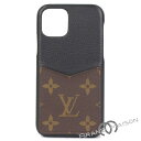 Aランク ルイ・ヴィトン iPhone11Proケース M69094 iPhone11 モノグラム ノワール スマホケース LOUIS VUITTON アイフォン11 black