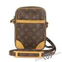 Bランク ルイ・ヴィトン ダヌーブ M45266 モノグラム ショルダーバッグ ブラウン レディース LOUIS VUITTON 【中古】(4)