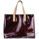 Aランク【ルイ・ヴィトン】リードPM/M91993/ヴェルニ/アマラント/ハンドバッグ/エナメル/レディース/LOUIS VUITTON【中古】(4)