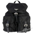 Aランク【プラダ】バックパック/1BZ811/リュックサック/ヴェラ/ブラック/ナイロン/PRADA/レディース/ネロ【中古】(4)