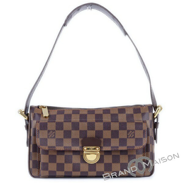 極 美品 LOUIS VUITTON ルイヴィトン ヴィンテージ ラヴェッロ GM ダミエ レザー セミ ショルダーバッグ ミニ トートバッグ ブラウン 62272 極 美品 LOUIS VUITTON ルイヴィトン ヴィンテージ ラヴェッロ GM