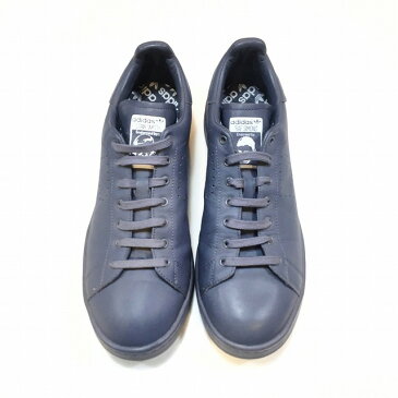 ADIDAS ORIGINALS BY RAF SIMONS STAN SMITH アディダス オリジナルス ラフシモンズ GRAY グレー サイズ27.5 スニーカー 中古 消費税込 送料無料【Y】