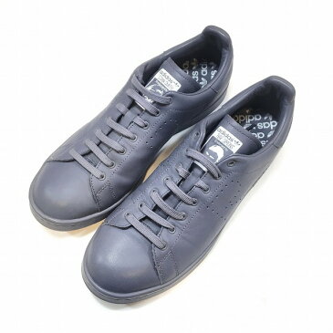 ADIDAS ORIGINALS BY RAF SIMONS STAN SMITH アディダス オリジナルス ラフシモンズ GRAY グレー サイズ27.5 スニーカー 中古 消費税込 送料無料【Y】