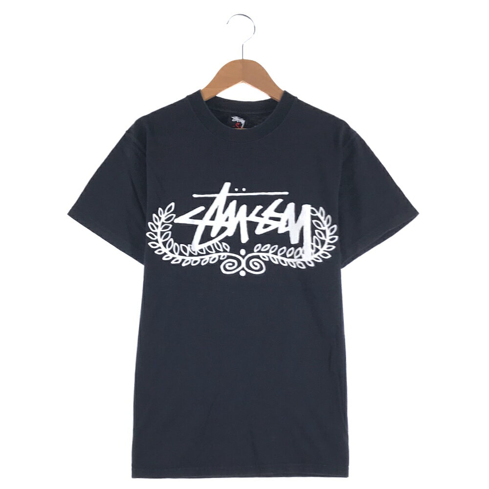 STUSSY ロゴTシャツ Sサイズ ブラック 