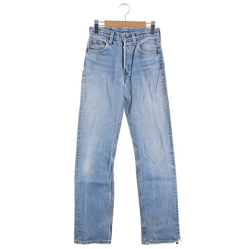 Levi's 501 デニムパンツ ブルー リーバイス ダメージ ジーンズ ボタンフライ DENIM JEANS 青 送料無料【中古】k-0738 Levi's 501 デニムパンツ ブルー リーバイス ダメージ ジーンズ ボタンフライ DENIM JEANS 青 送料無料【中古】k-0738